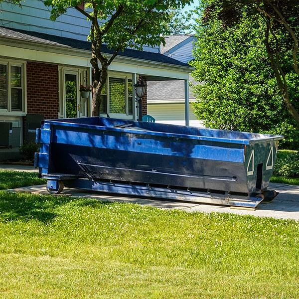 each residential dumpster has a weight limit, which varies based on the size of the dumpster